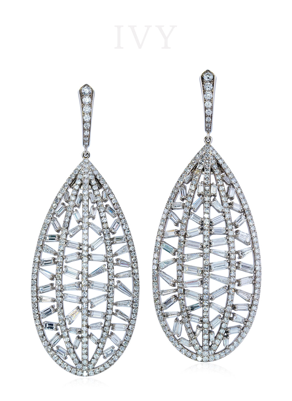 Diamond Stitched Earrings