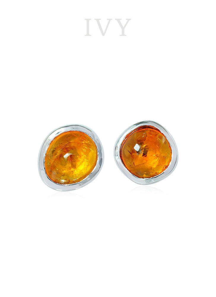 Clinohumite Earrings