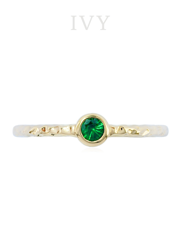 Tsavorite Ring