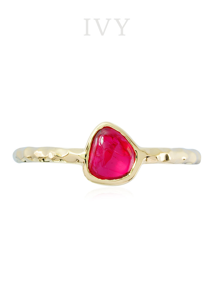 Red Spinel Ring