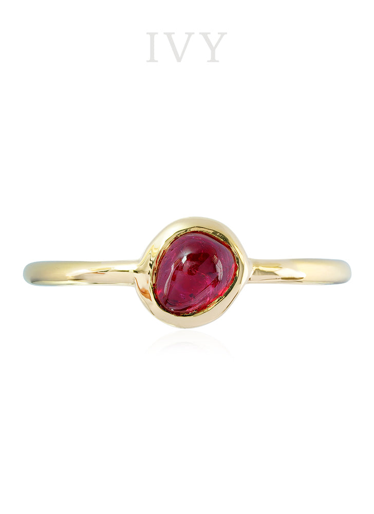 Red Spinel Ring