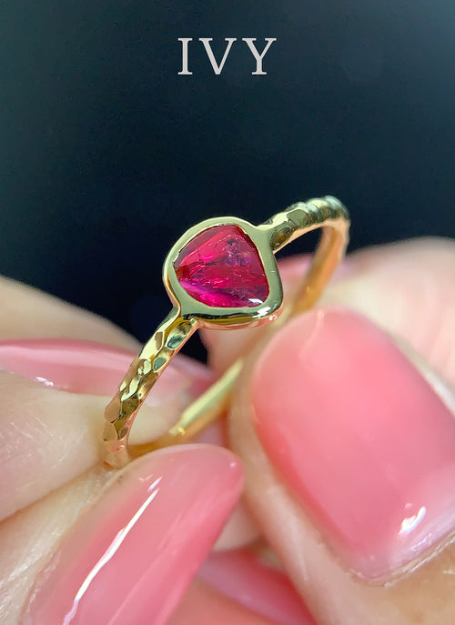 Red Spinel Ring