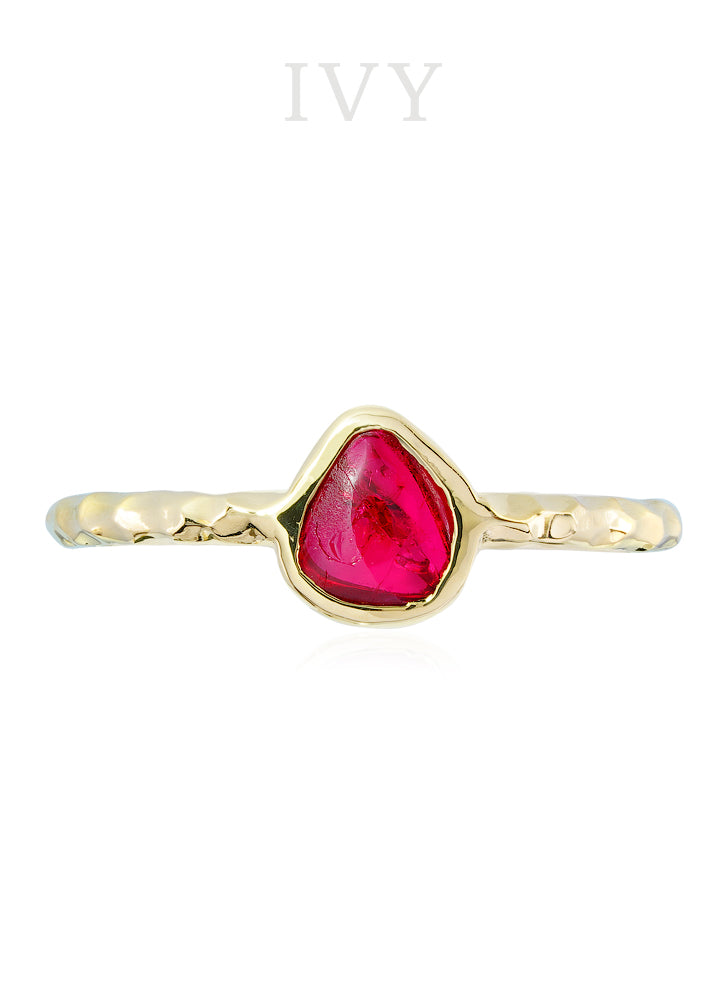 Red Spinel Ring