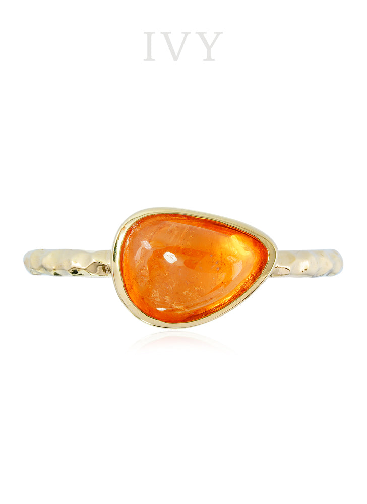 Mandarin Garnet Ring