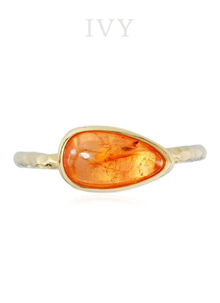 Mandarin Garnet Ring