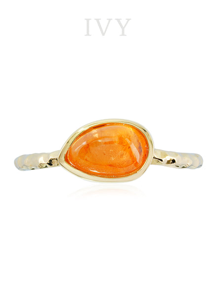 Mandarin Garnet Ring