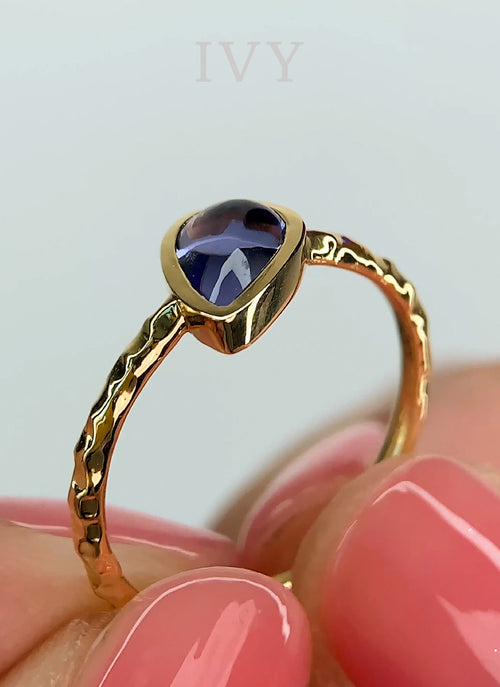 Iolite Ring