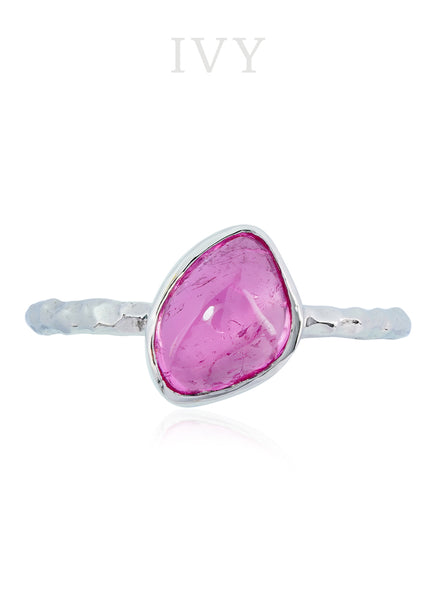 Pink Tourmaline Ring
