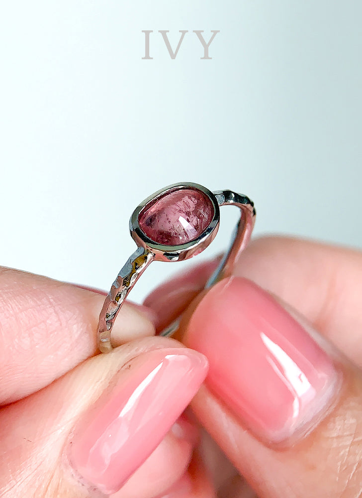 Rhodolite Ring