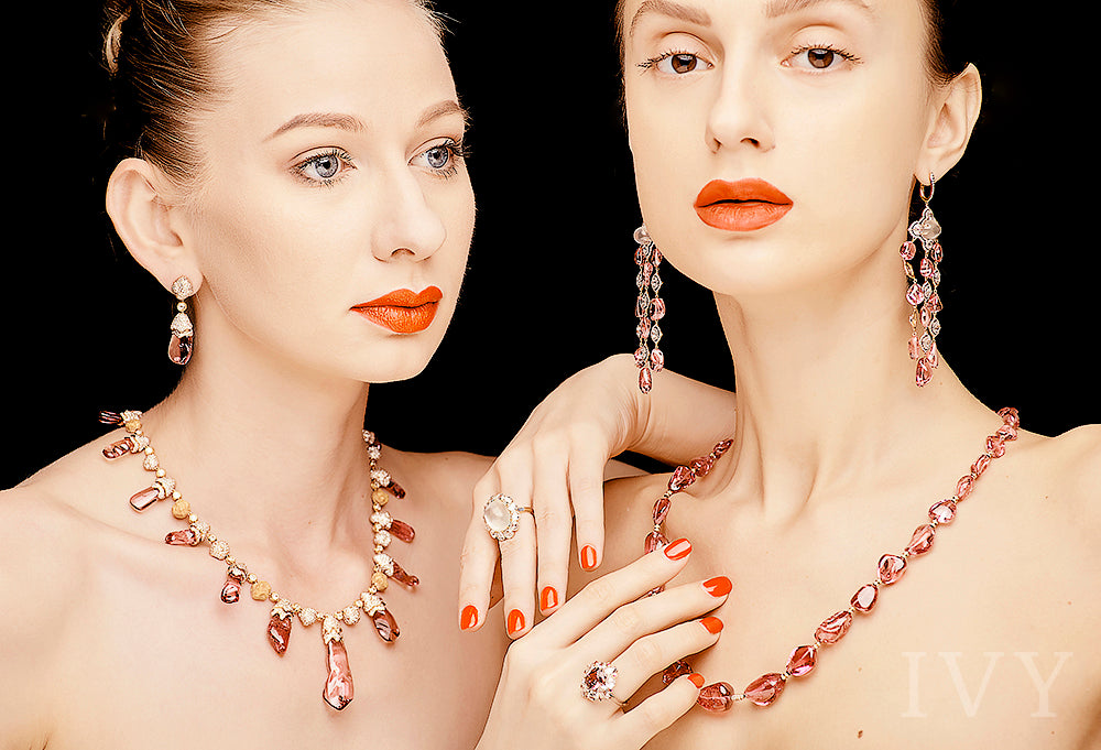 Marco Polo Spinel Crystal Earrings