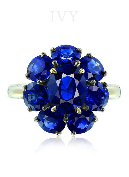 Royal Blue Sapphire Ring