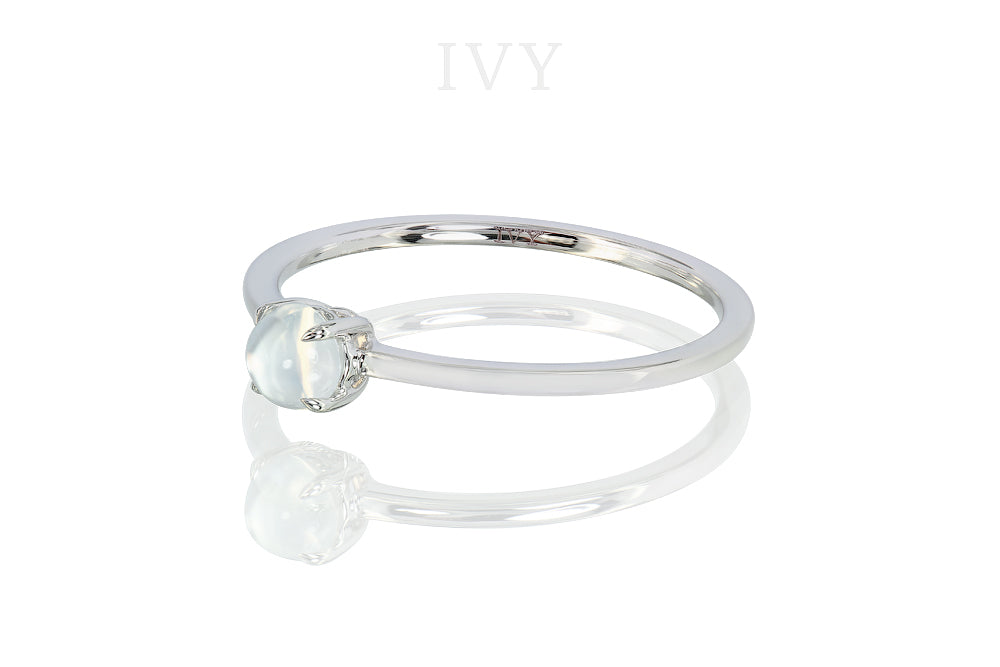 Solo Ring with Moonstone
